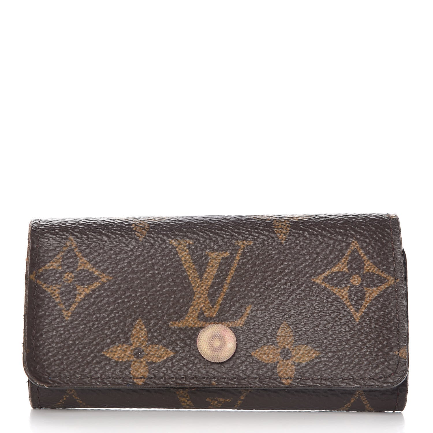 Louis Vuitton Monogram 4 Key Multicles Holder Fuchsia 1 of 11