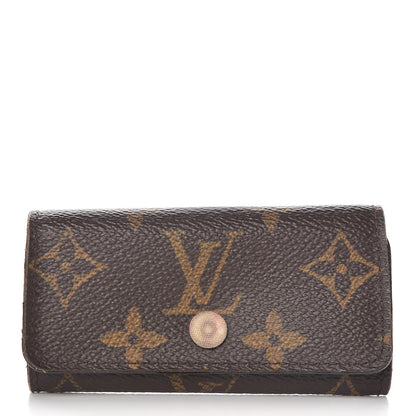 Louis Vuitton Monogram 4 Key Multicles Holder Fuchsia 1 of 11