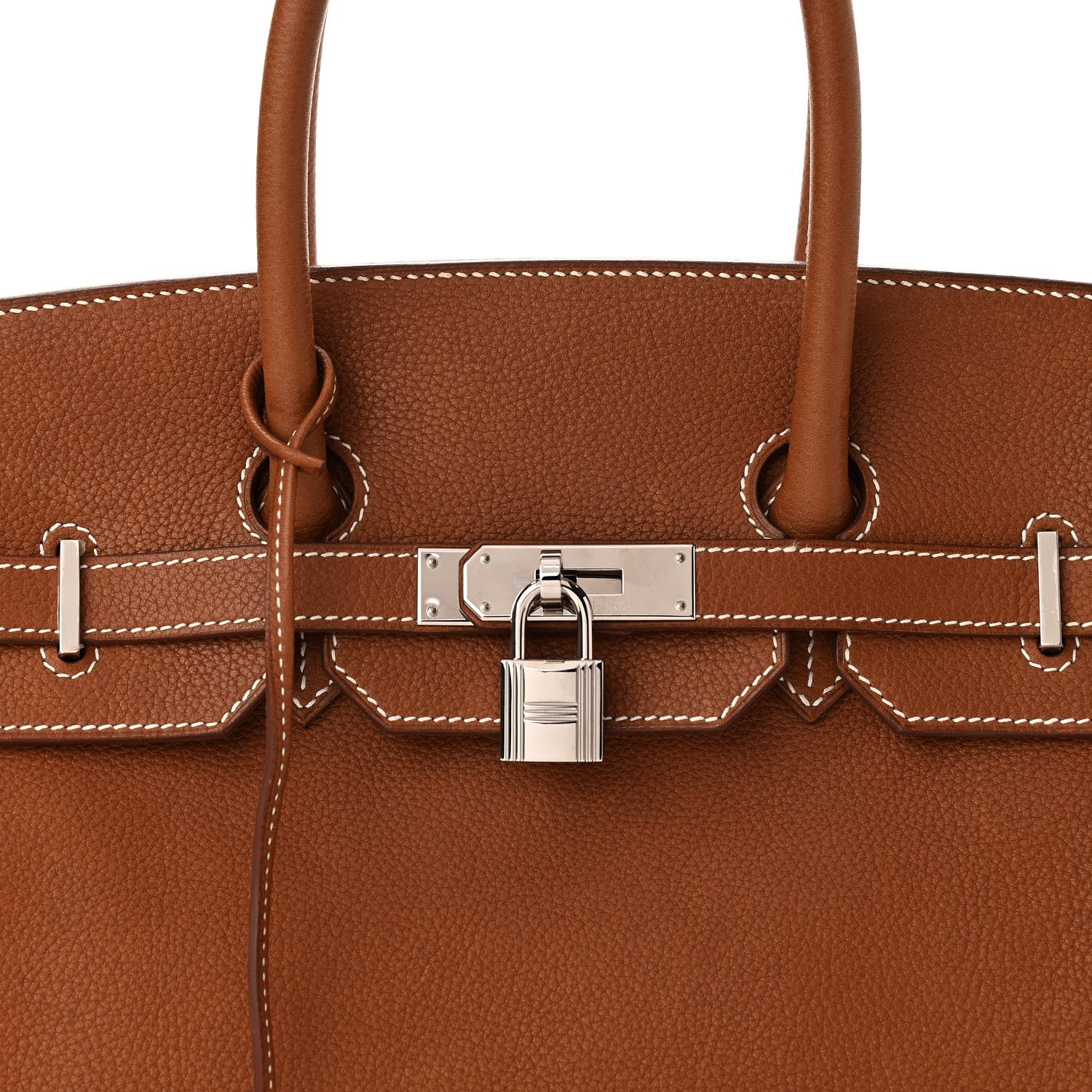 Hermes Natural Barenia Faubourg Birkin 35 Fauve 8 of 16