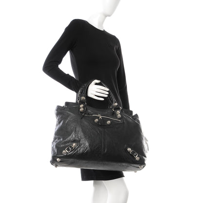 Balenciaga Chevre Giant 21 Silver Hardware RTT Anthracite 2 of 16