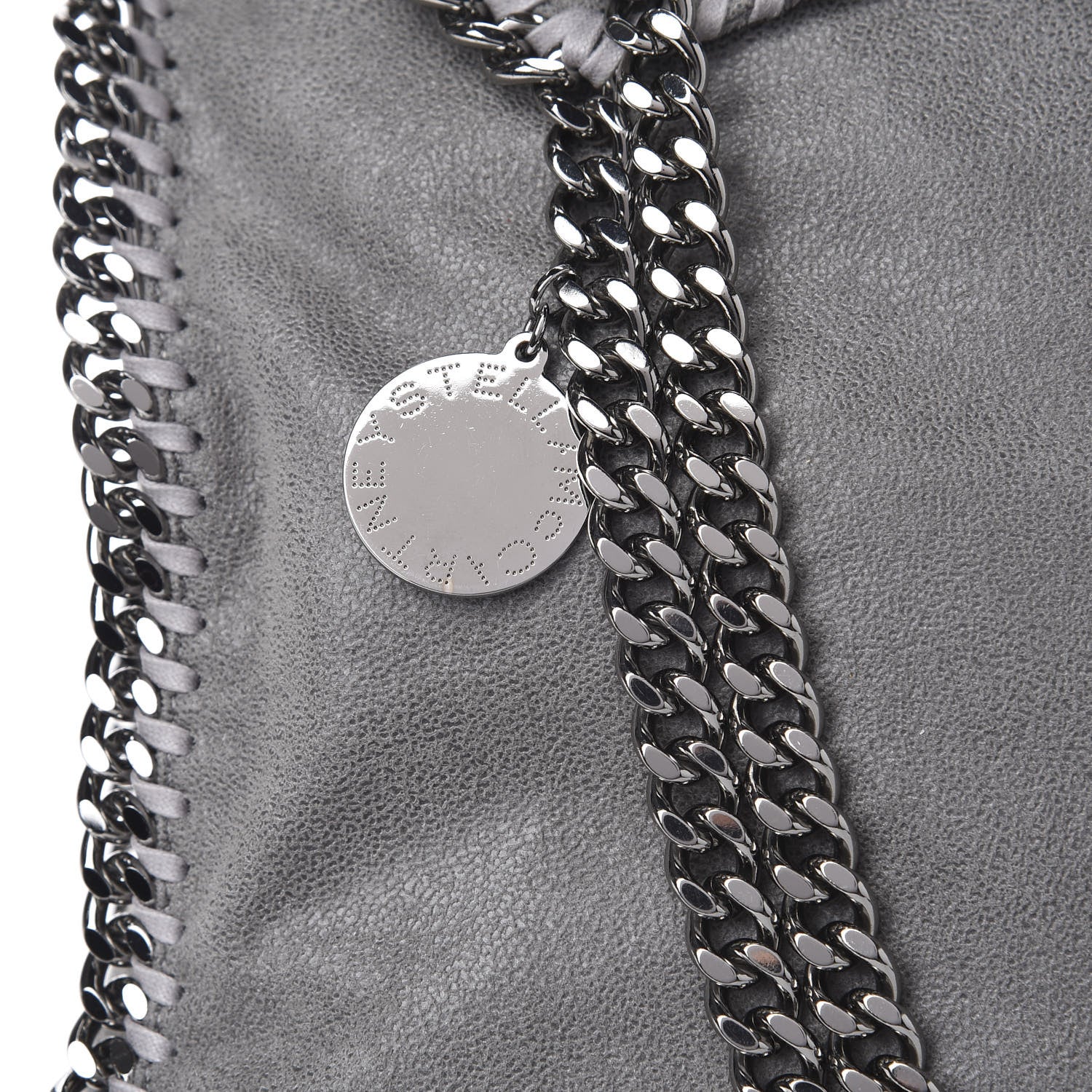 Stella McCartney Shaggy Deer Small Falabella Tote Light Grey 9 of 9