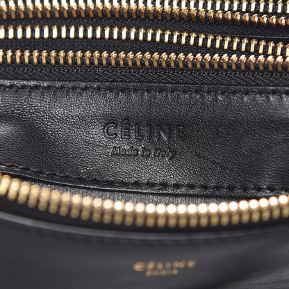 Celine Lambskin Small Trio Crossbody Bag Black 8 of 11