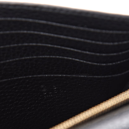 Gucci Dollar Calfskin Medium Betty Chain Wallet Black 5 of 7
