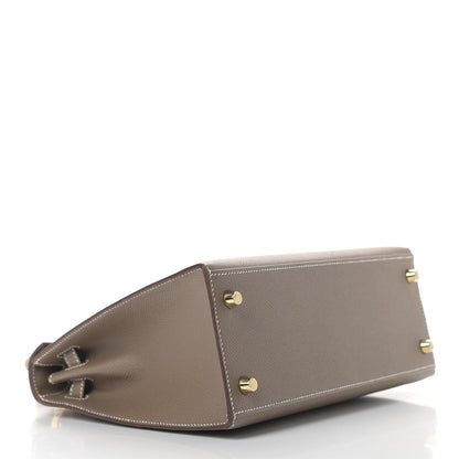 Hermes Epsom Kelly Sellier 25 Etoupe 4 of 11