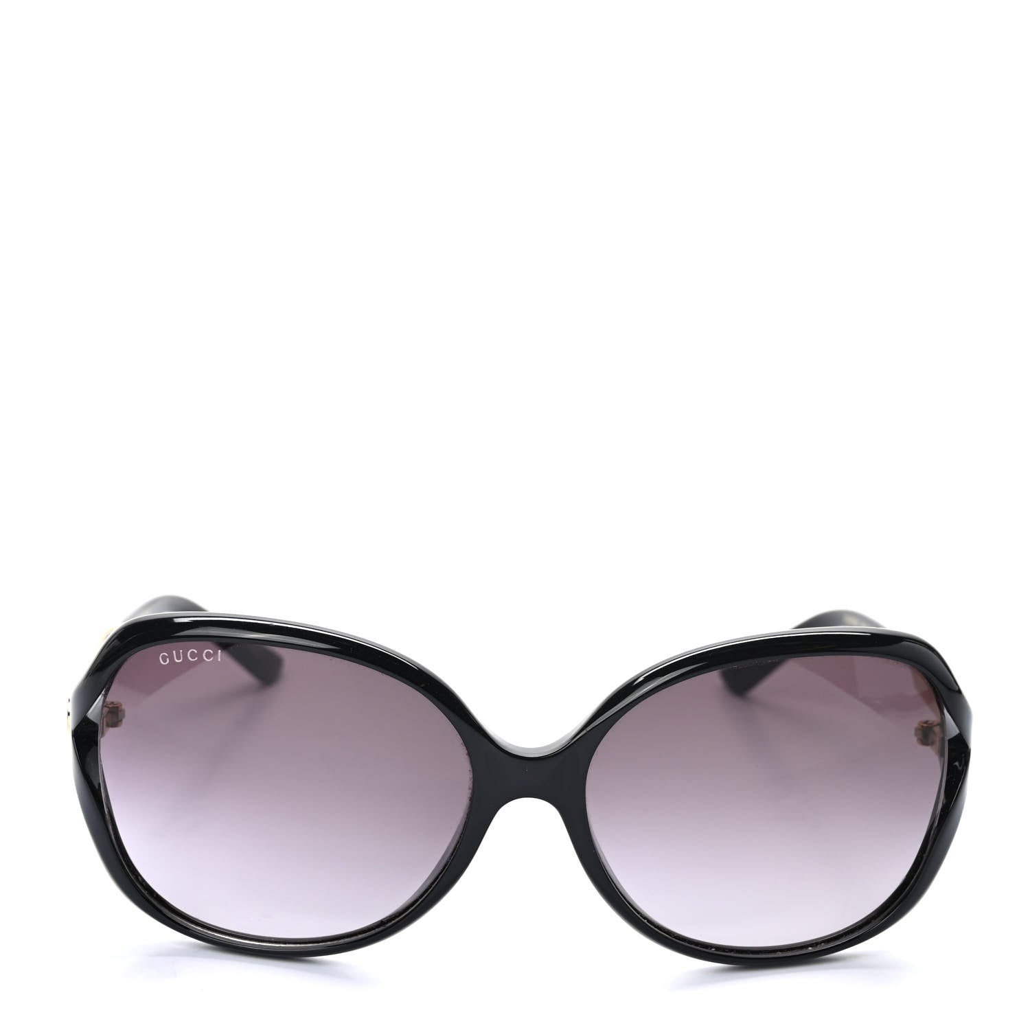 Gucci Acetate Oversized Butterfly Sunglasses GG 0076S Black 2 of 9