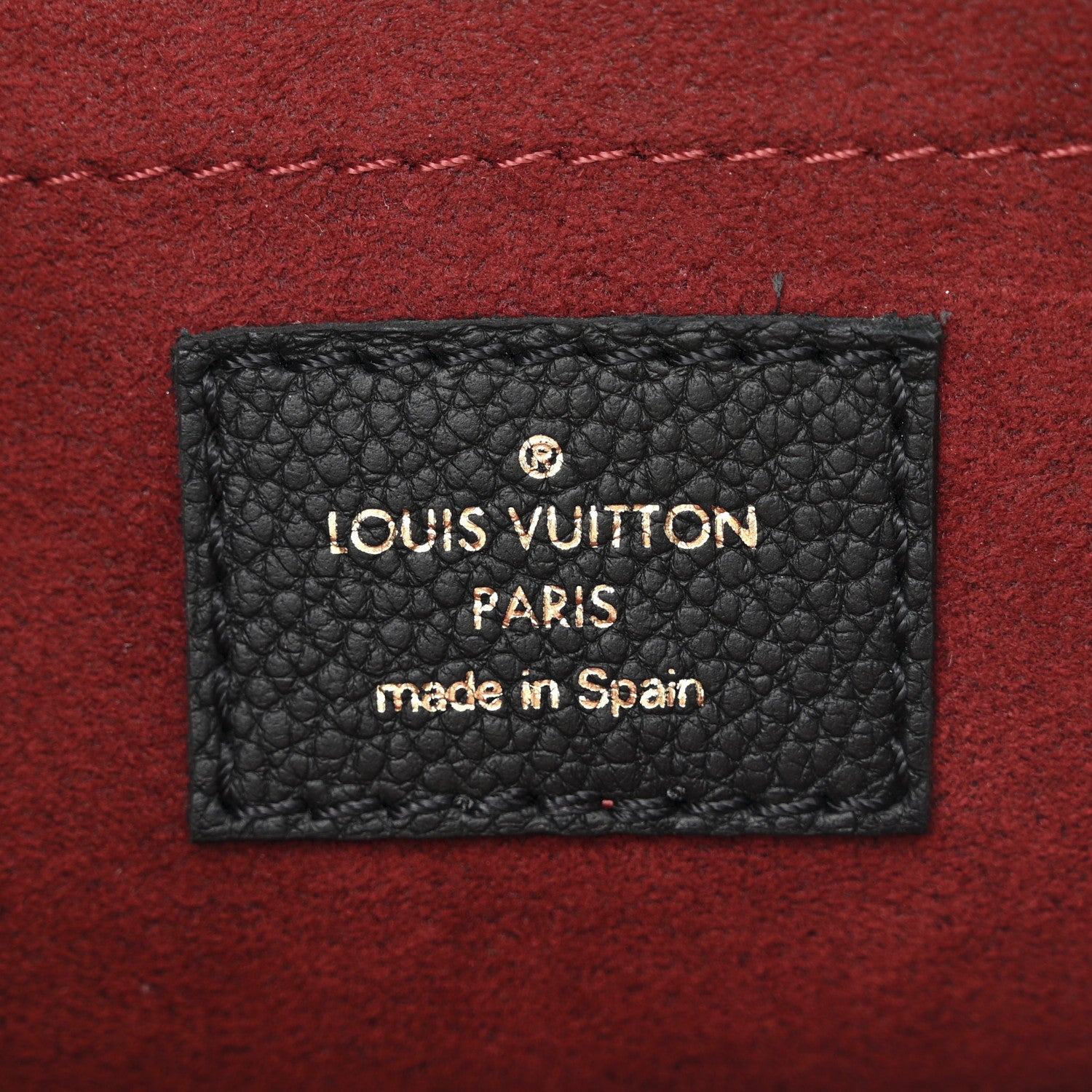 Louis Vuitton Empreinte Monogram Giant Multi Pochette Accessories Black Beige 7 of 10