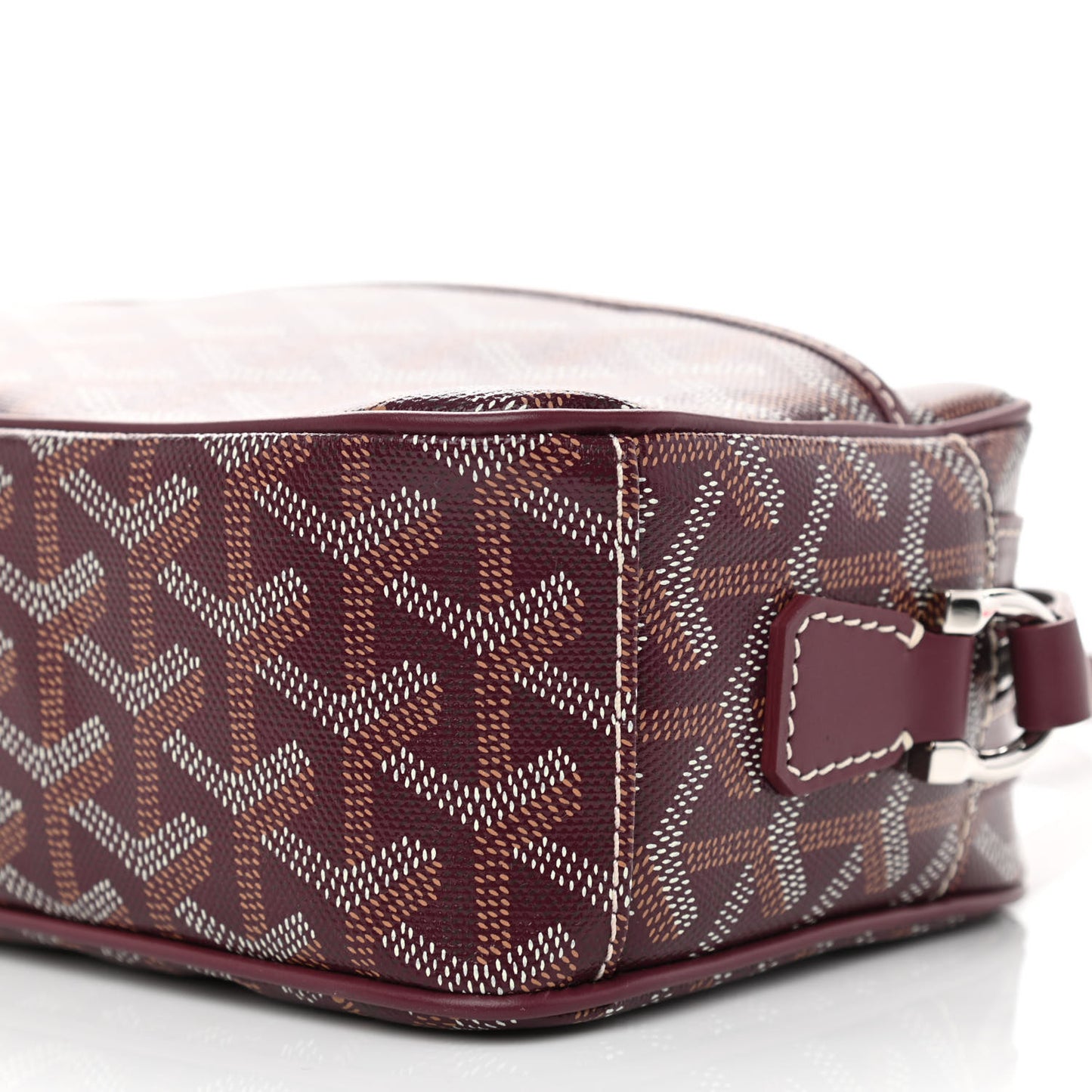 Goyardine Sac Cap Vert Burgundy