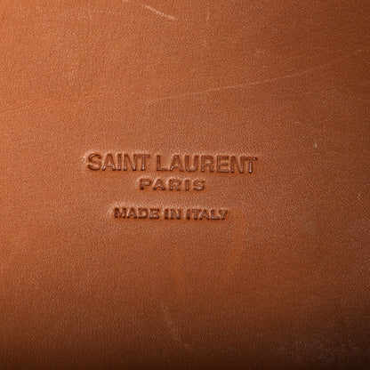 Saint Laurent Shearling Calfskin Small Emmanuelle Bucket Bag Natural Beige Brick 6 of 9