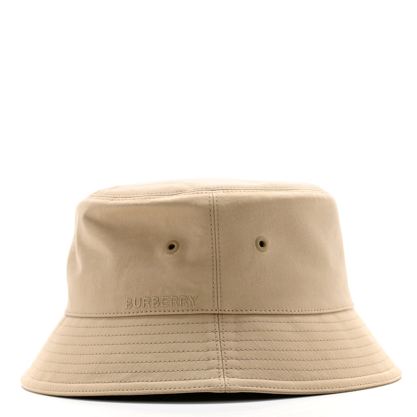 Cotton Gabardine Bucket Hat L Honey