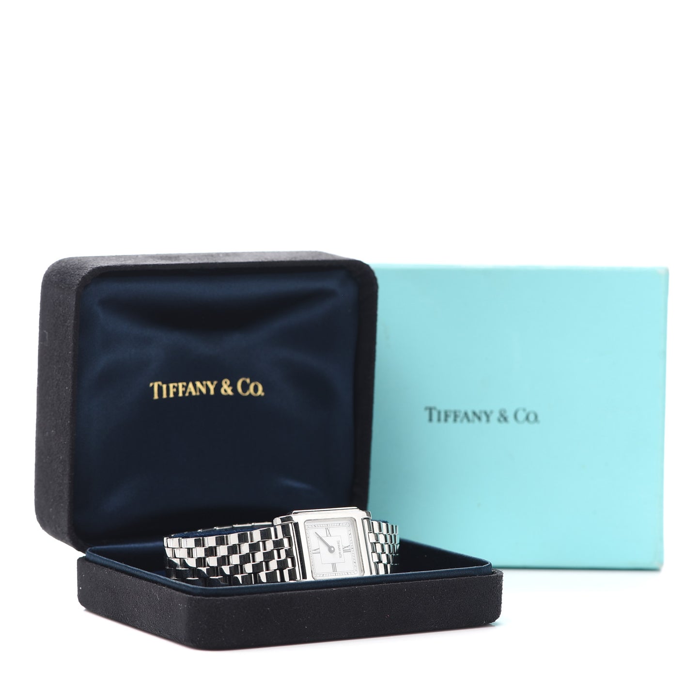 Stainless Steel 24mm Classic Square Quartz Watch
