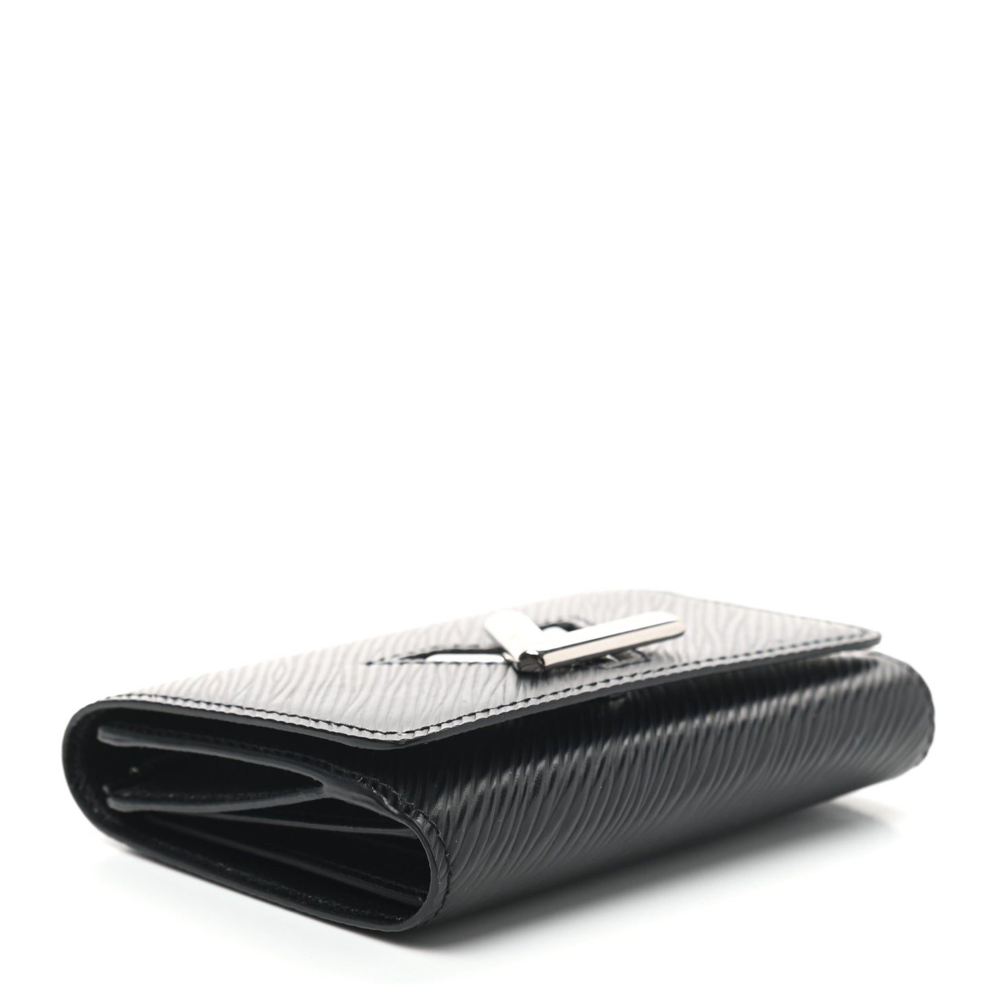 Epi Twist Compact Wallet Black