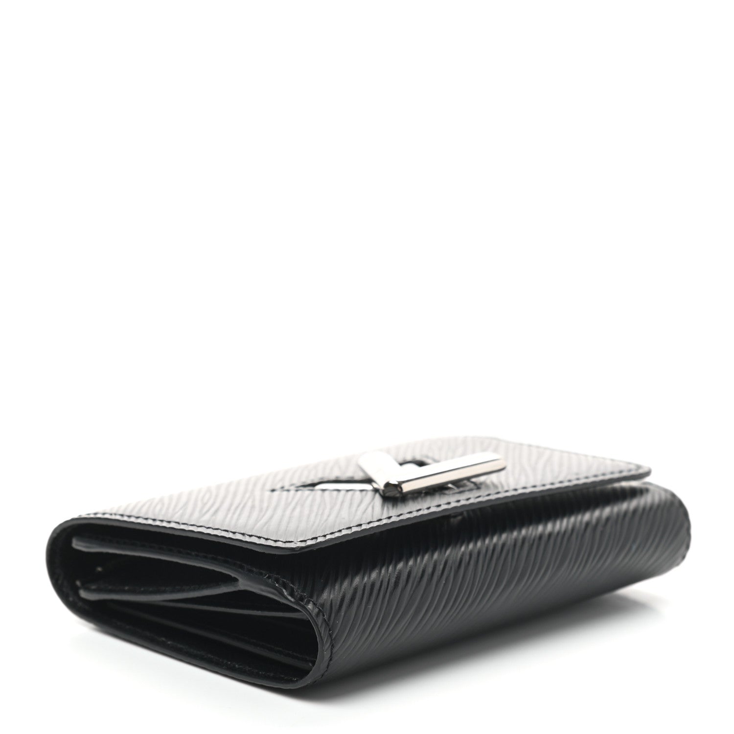 Louis Vuitton Epi Twist Compact Wallet Black 4 of 7