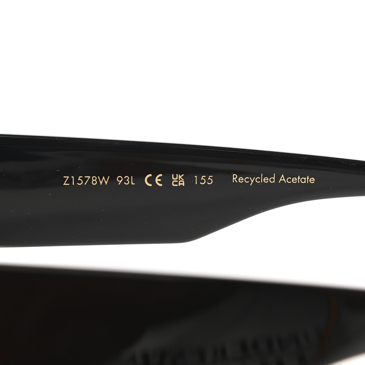 Louis Vuitton Acetate Swarovski Crystal Cyclone Sunglasses Z1578W Black 7 of 9