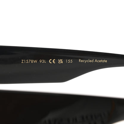 Louis Vuitton Acetate Swarovski Crystal Cyclone Sunglasses Z1578W Black 7 of 9