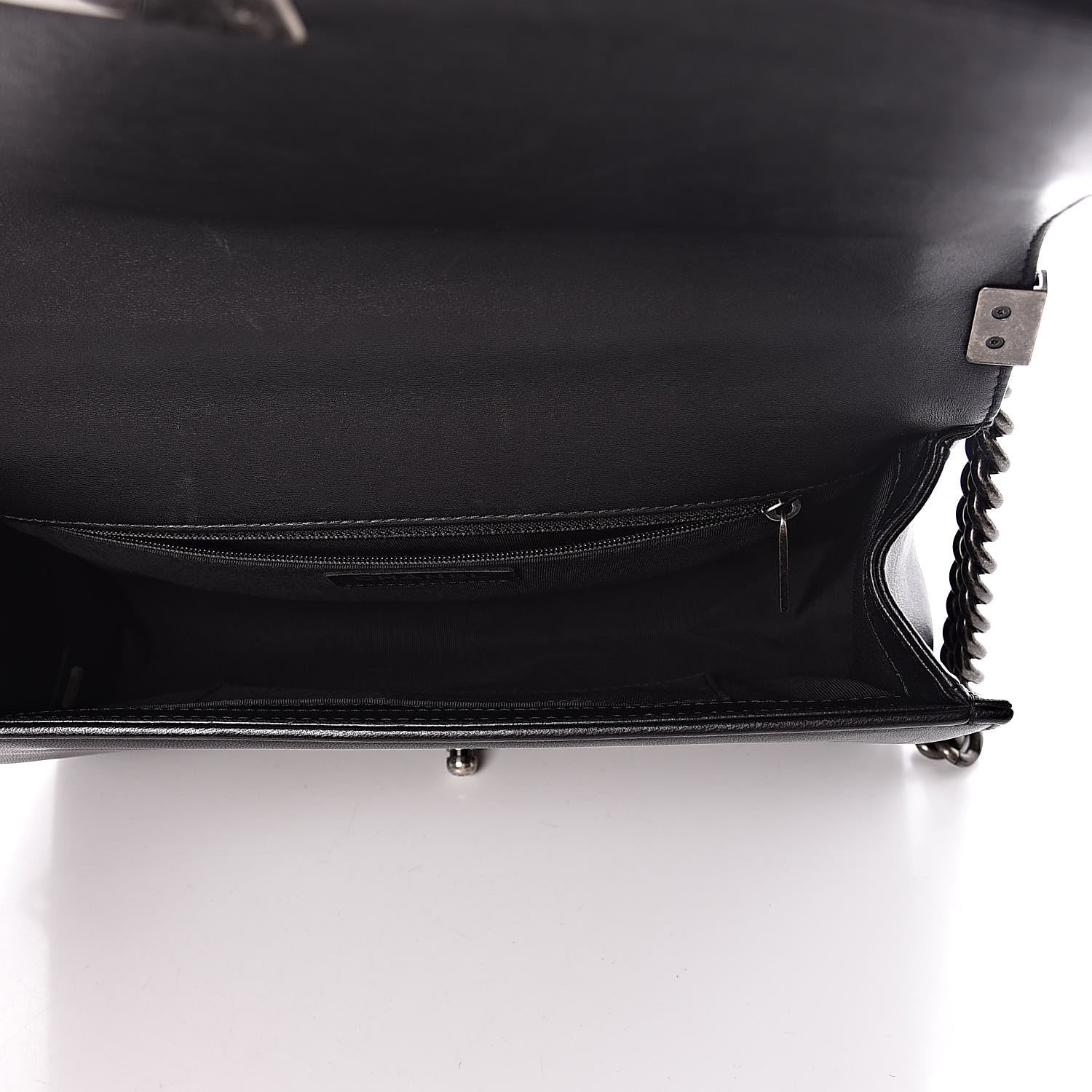 Chanel Lambskin Quilted New Medium Boy Flap Black 5 of 15