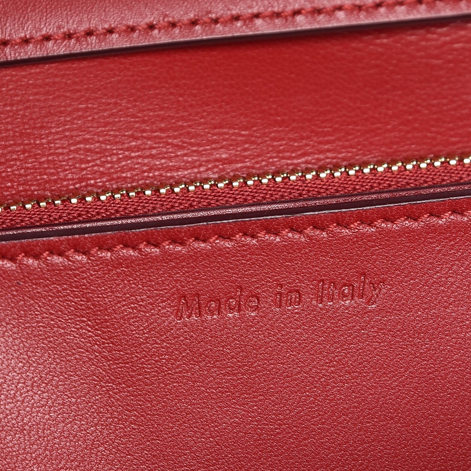 Celine Box Calfskin Medium Classic Box Flap Bag Red 6 of 8