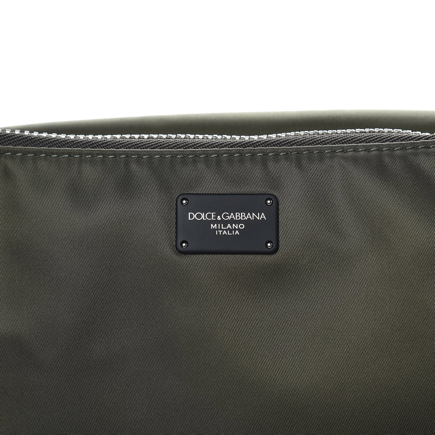 Dolce & Gabbana Nylon Logo Belt Bag Militare Multicolor 6 of 7