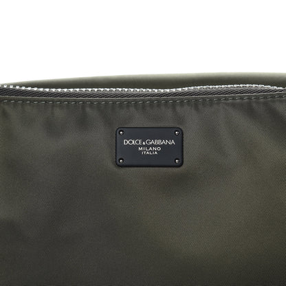 Dolce & Gabbana Nylon Logo Belt Bag Militare Multicolor 6 of 7