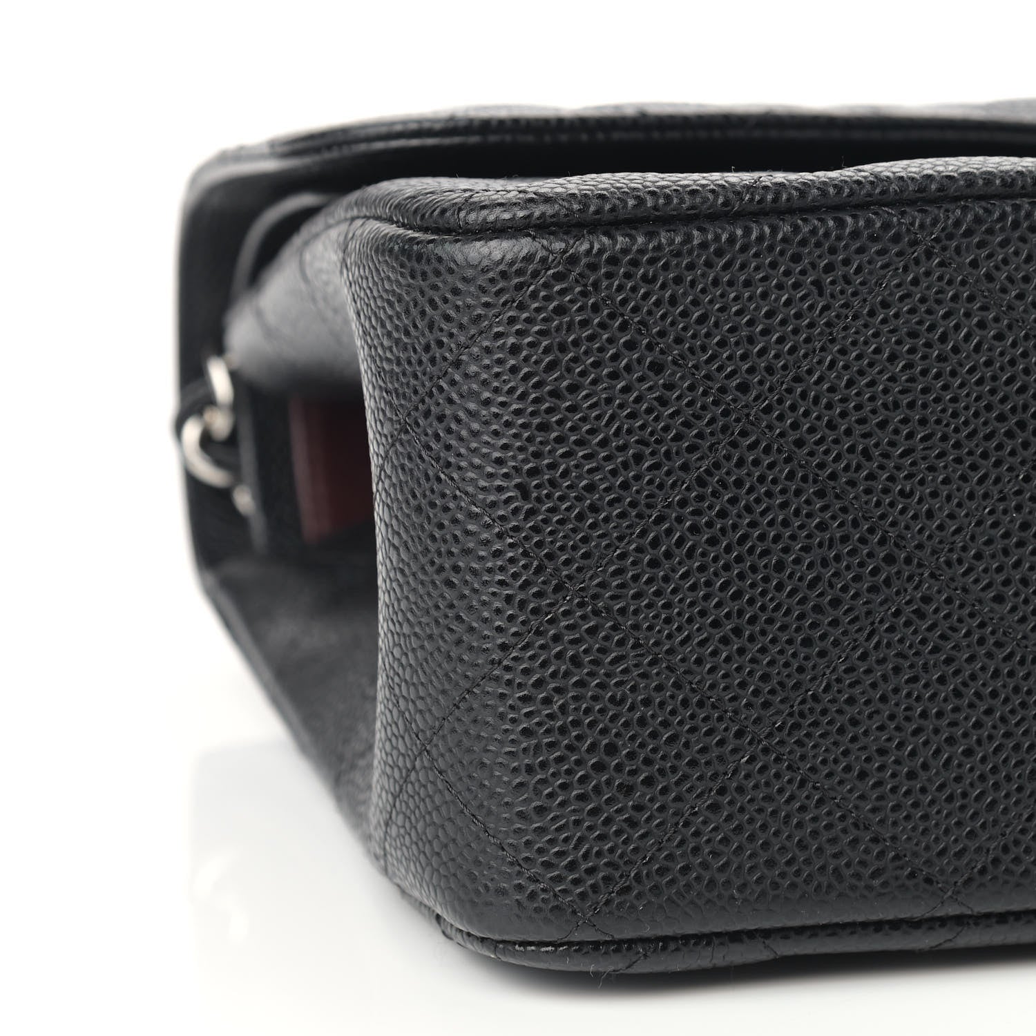 Chanel Caviar Quilted Jumbo Double Flap Black 8 of 10