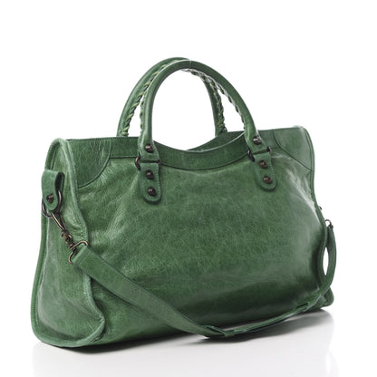 Balenciaga Agneau Classic Hardware City Pommier 4 of 17