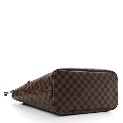 Louis Vuitton Damier Ebene Neo Neverfull MM Rose Ballerine 5 of 15