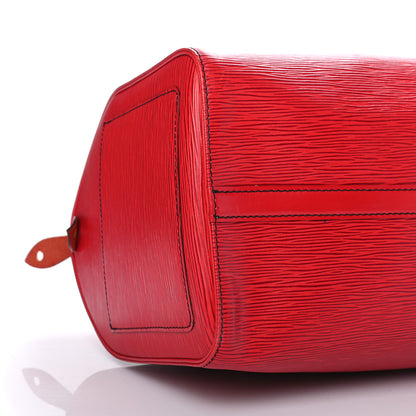 Louis Vuitton Epi Speedy 40 Castillan Red 8 of 8