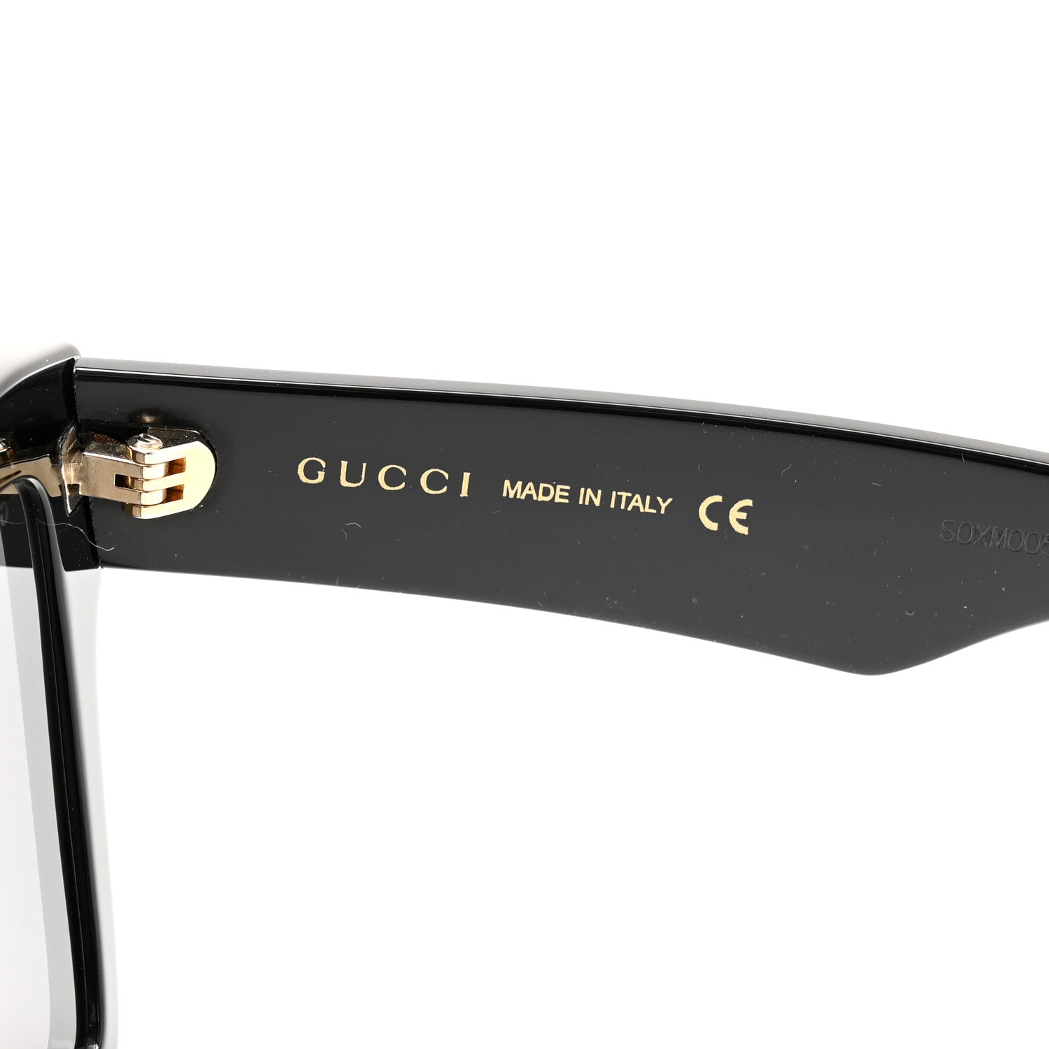 Gucci Acetate Rectangle Sunglasses GG0962S Black 5 of 9