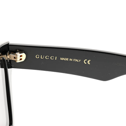 Gucci Acetate Rectangle Sunglasses GG0962S Black 5 of 9