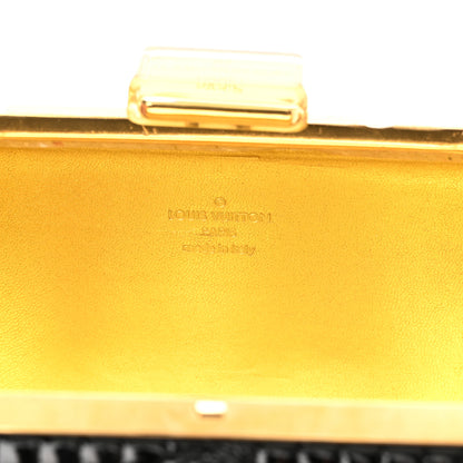 Louis Vuitton Vernis Monogram Motard Minaudiere Clutch Black 6 of 9
