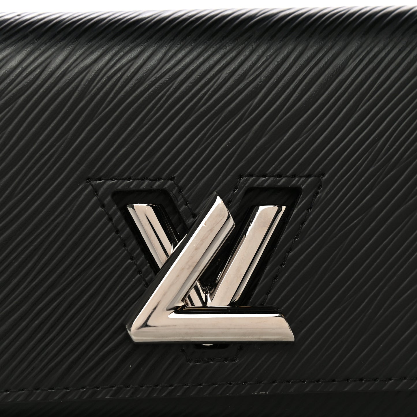 Epi Twist Compact Wallet Black