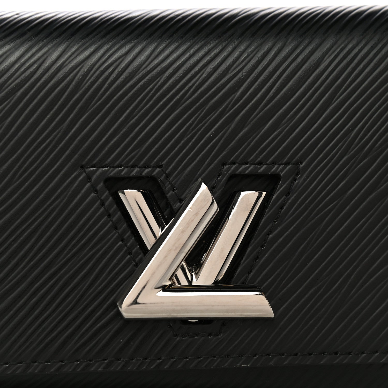 Louis Vuitton Epi Twist Compact Wallet Black 7 of 12