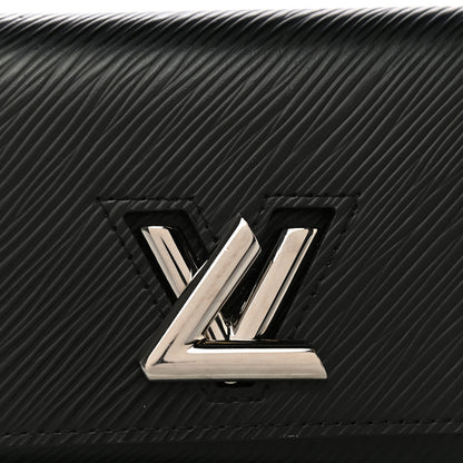 Louis Vuitton Epi Twist Compact Wallet Black 7 of 12