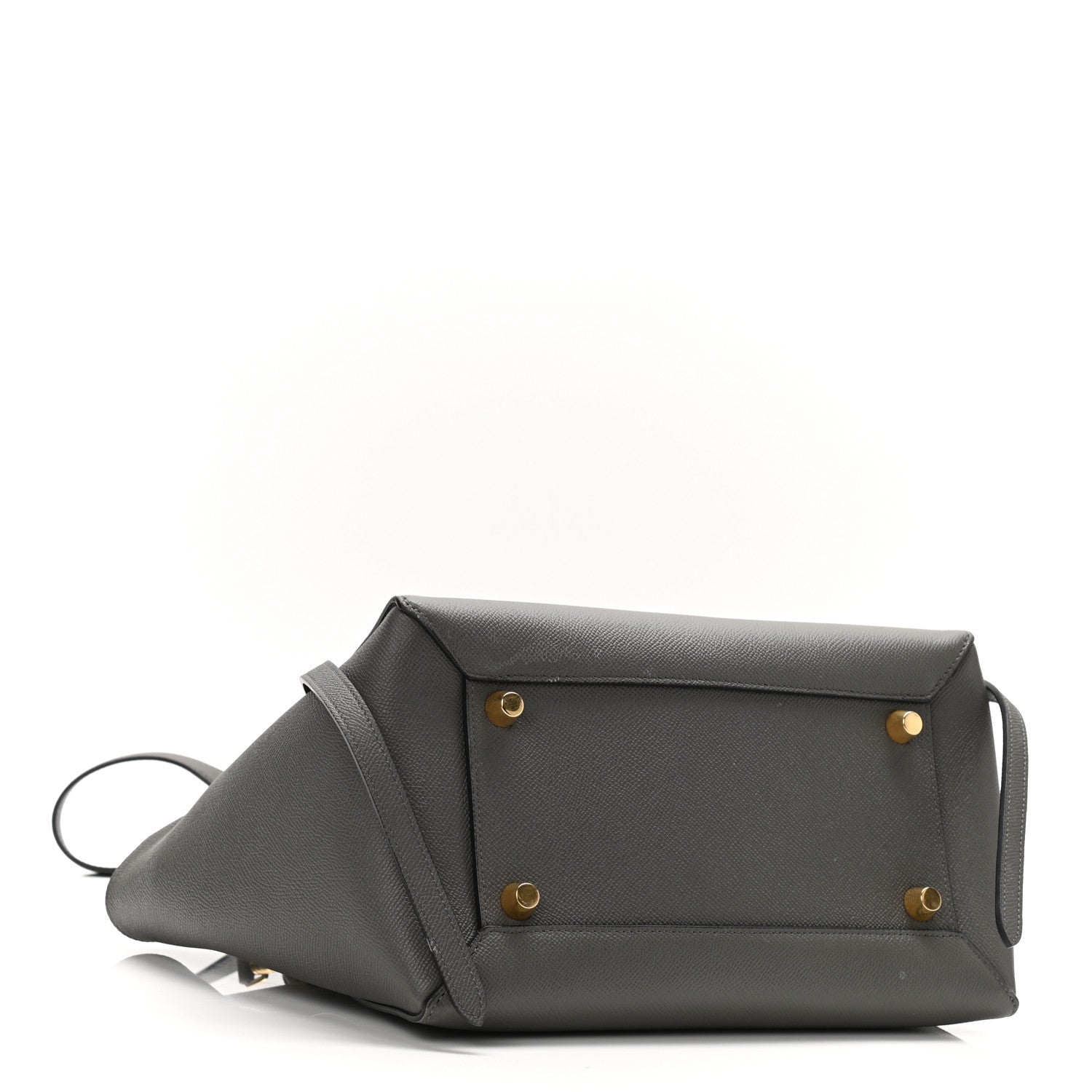 Celine Grained Calfskin Mini Belt Bag Grey 6 of 20