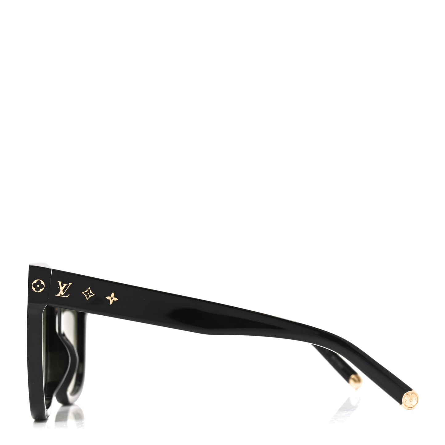 Acetate My Monogram Cat Eye Sunglasses Z1729E Black