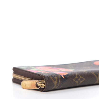 Louis Vuitton Monogram Roses Zippy Wallet 6 of 9