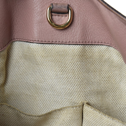 Gucci Pebbled Calfskin Medium Soho Chain Shoulder Bag Dark Cipria 19 of 22