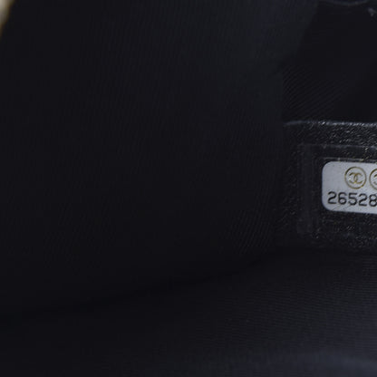 Chanel Calfskin Quilted CC Vanity Case Black 8 of 12