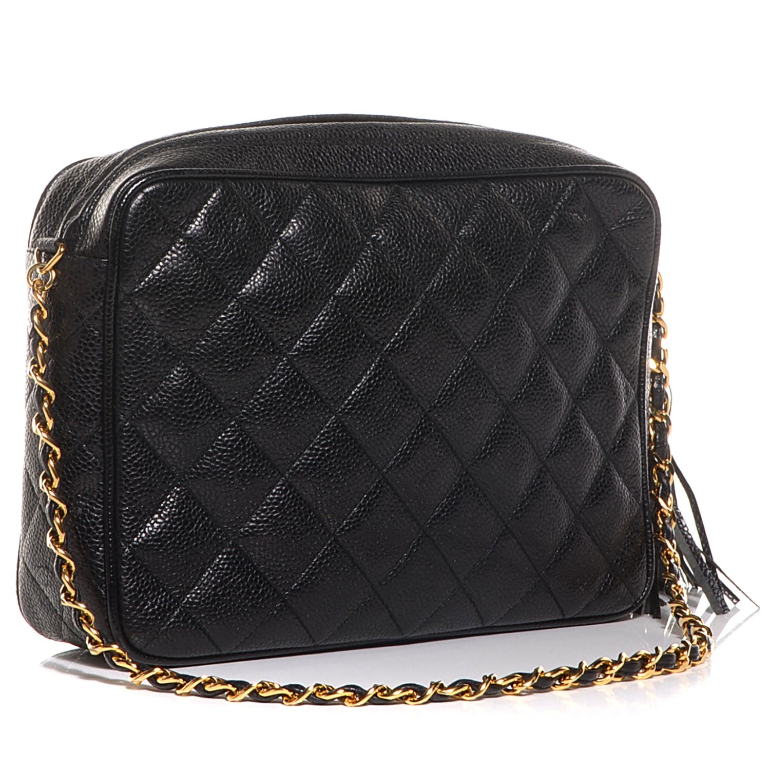 Chanel Caviar Quilted Camera Case Black 3 of 8