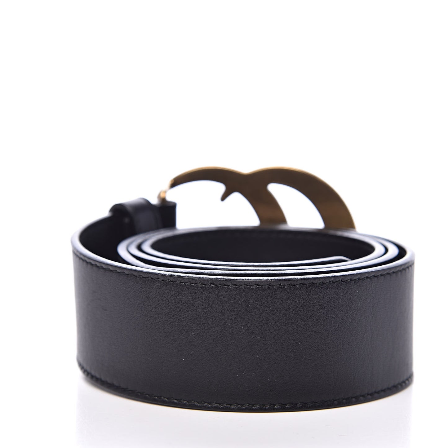 Calfskin Double G 40mm Belt 80 32 Black