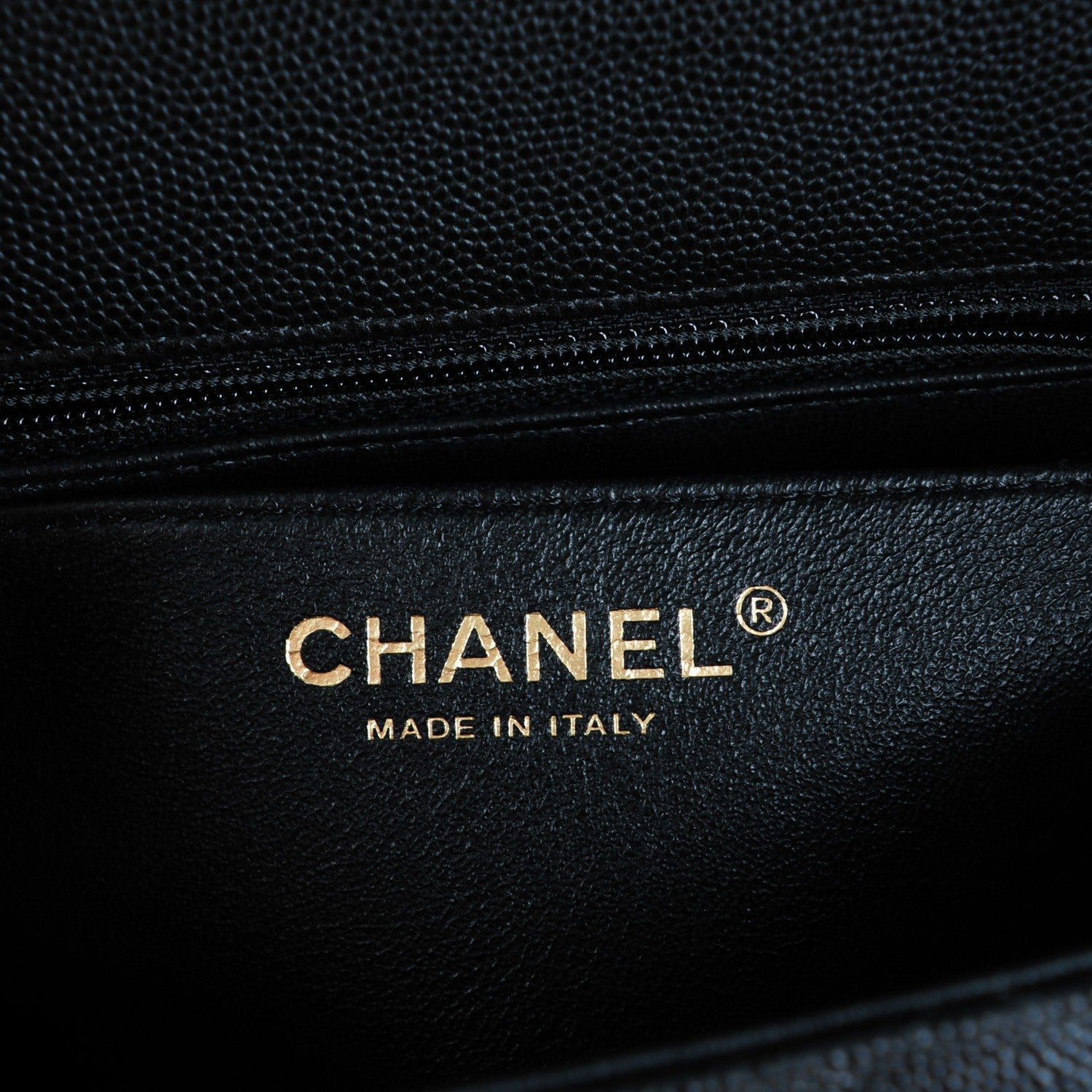 Chanel Caviar Quilted Mini Square Flap Black 7 of 8