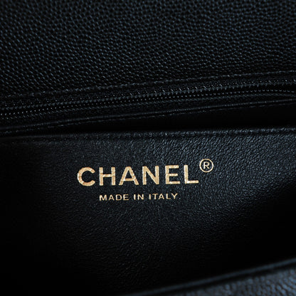 Chanel Caviar Quilted Mini Square Flap Black 7 of 8