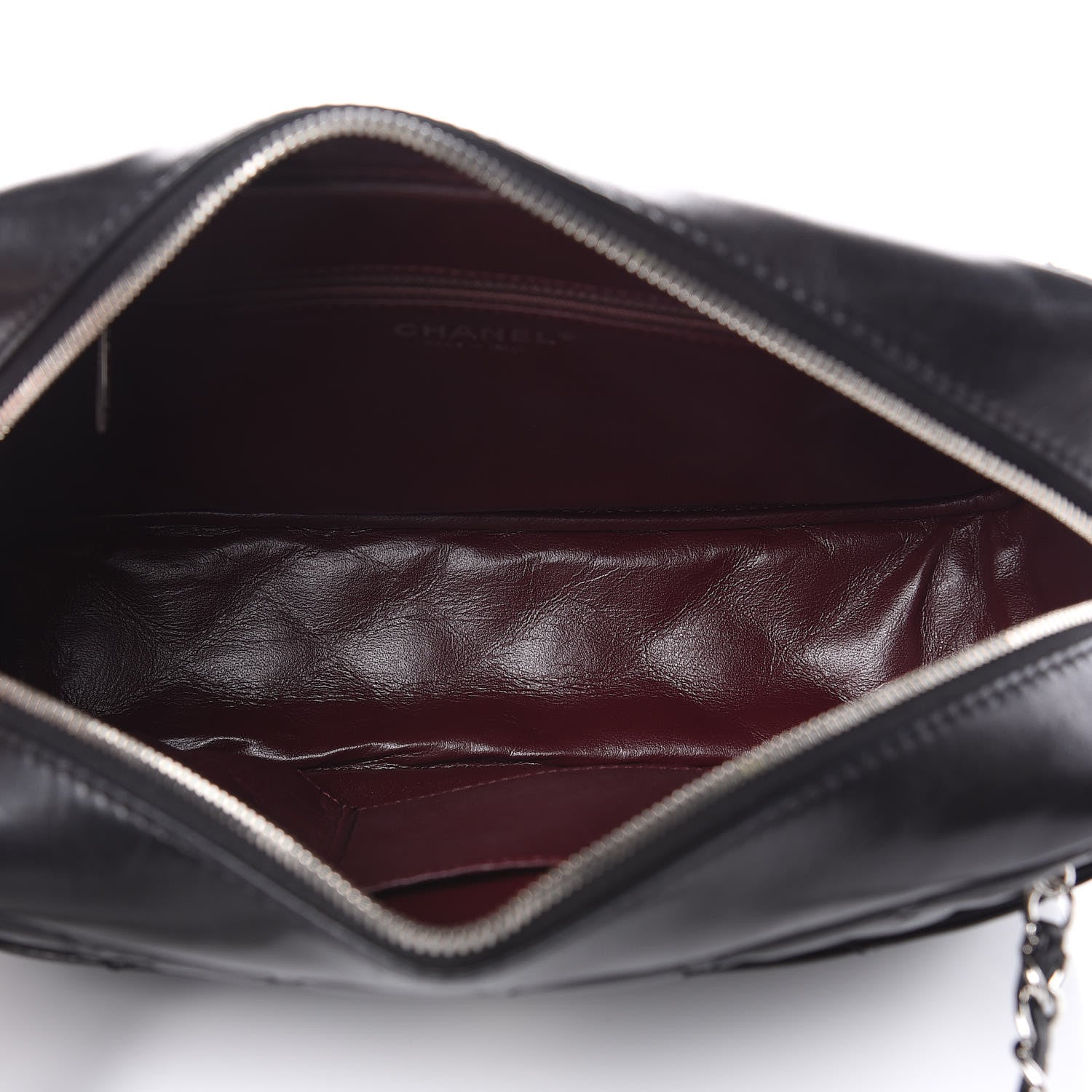 Chanel Lambskin Quilted Medium Camera Case Black 5 of 12