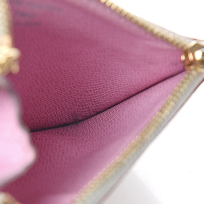 Louis Vuitton Monogram Multicolor Key Pouch White Litchi 13 of 15