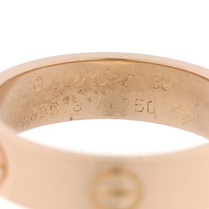 Cartier 18K Yellow Gold 5.5mm LOVE Ring 59 8.75 4 of 6