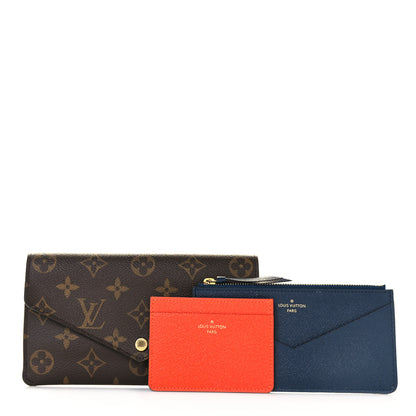 Louis Vuitton Monogram Jeanne Wallet Rose Ballerine 1 of 9