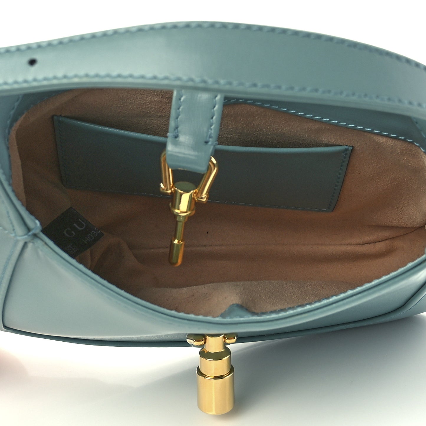 Boarded Dyana Lux Calfskin Mini Jackie 1961 Hobo Dusty Azure