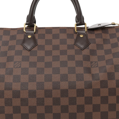 Louis Vuitton Damier Ebene Speedy 35 8 of 10