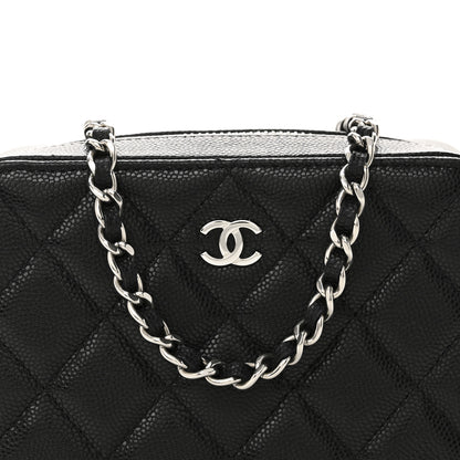 Chanel Caviar Quilted Camera Bag Black 8 of 11