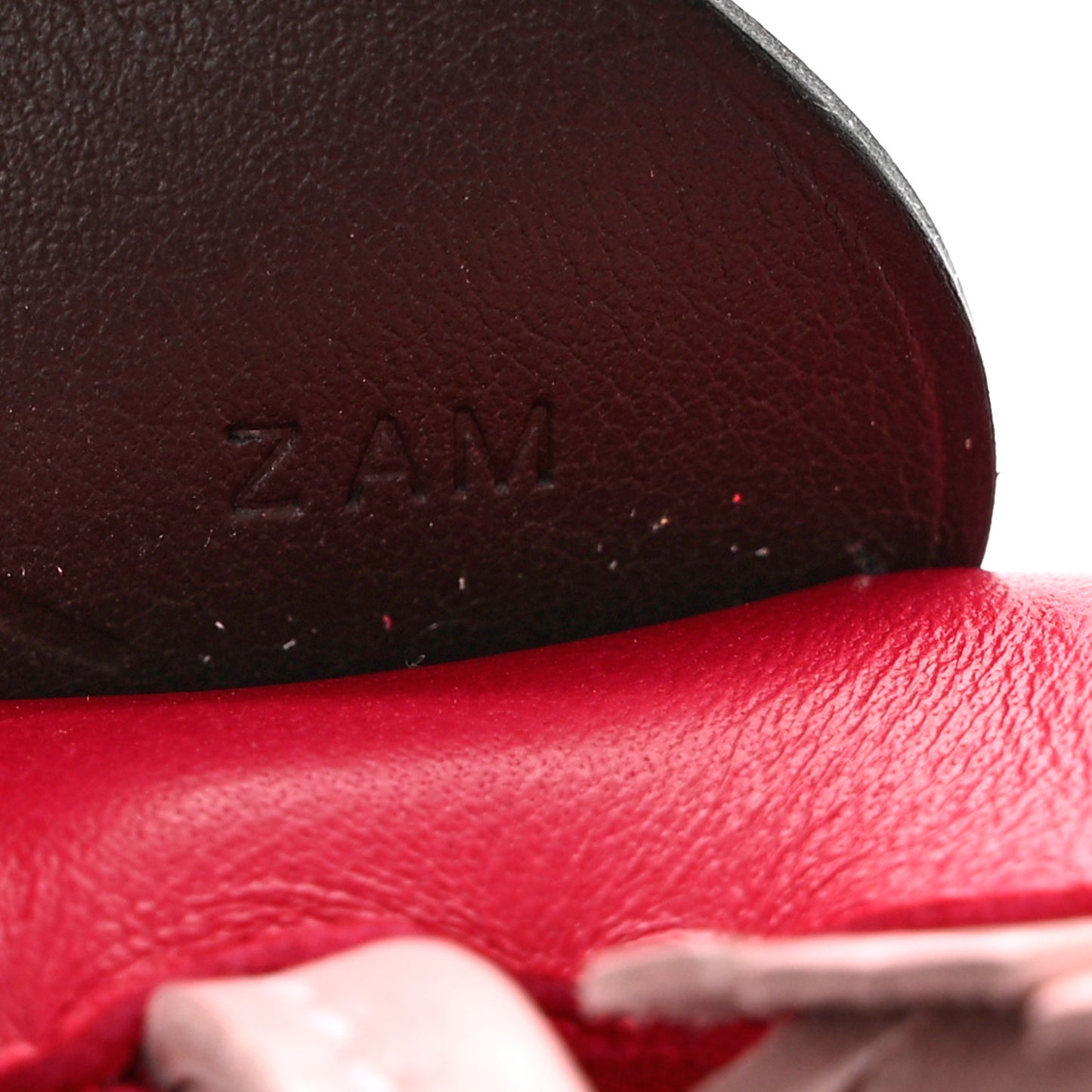Milo Lambskin Grigri Rodeo Pegase Horse Bag Charm MM Framboise Rose Sakura Rouge Sellier