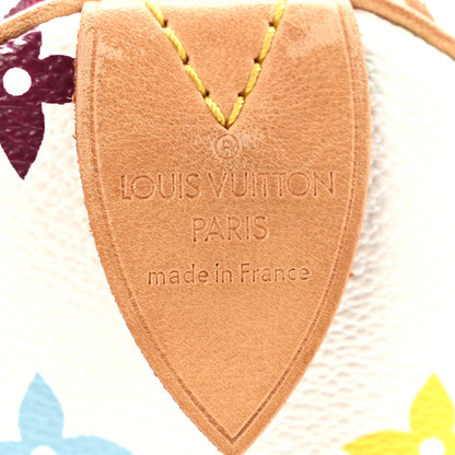 Louis Vuitton Monogram Multicolor Speedy 30 White 6 of 12